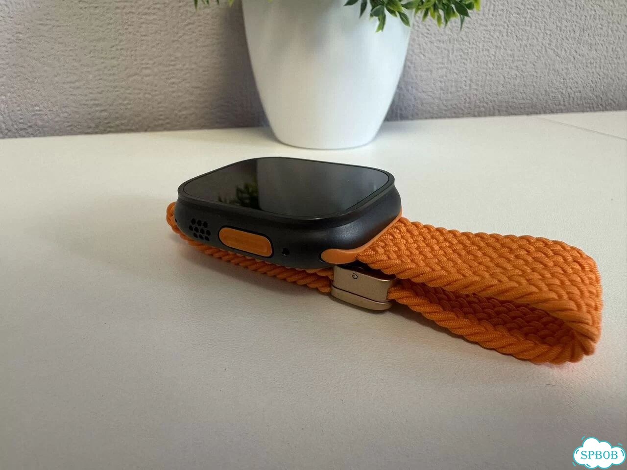 Apple watch ultra 2 49mm black почти новые фото 7