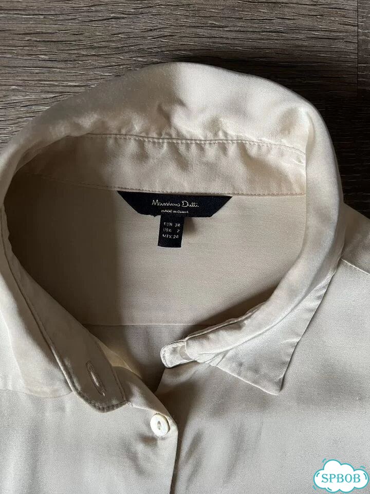 Блузка -рубашка Massimo Dutti р42 фото 3