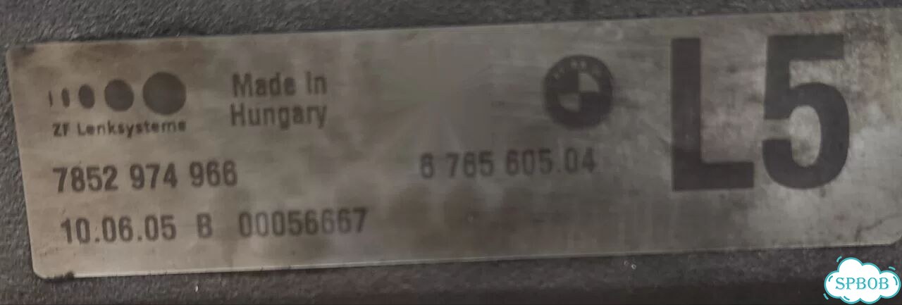Рулевая рейка BMW 3 E90, 2007г фото 3