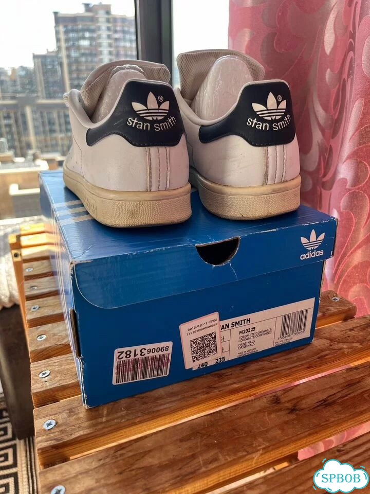 Кроссовки кеды Adidas Stan Smith белые 38р оригина фото 10