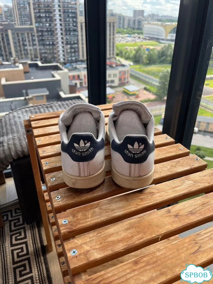 Кроссовки кеды Adidas Stan Smith белые 38р оригина фото 5
