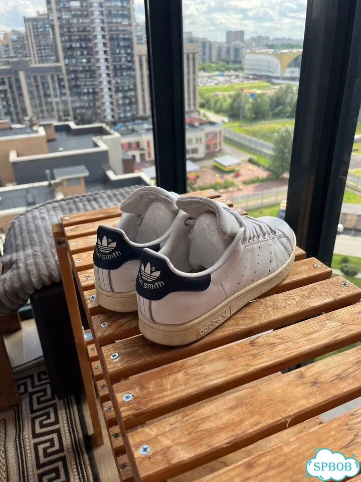 Кроссовки кеды Adidas Stan Smith белые 38р оригина фото 6