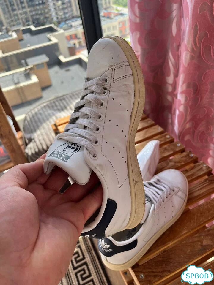 Кроссовки кеды Adidas Stan Smith белые 38р оригина фото 7