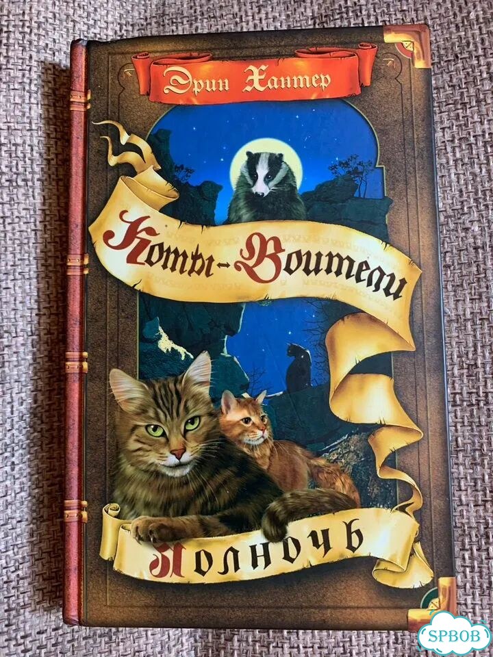 Коты воители Полночь 2 цикл фото 1