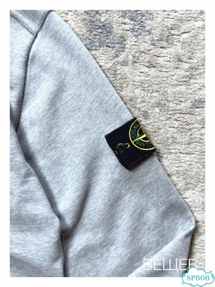 Stone island zip hoodie оригинал фото 4