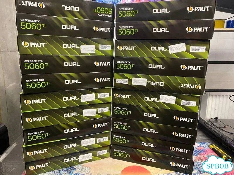 Видеокарта Palit GeForce RTX 5060TI dual OC 8GB фото 1