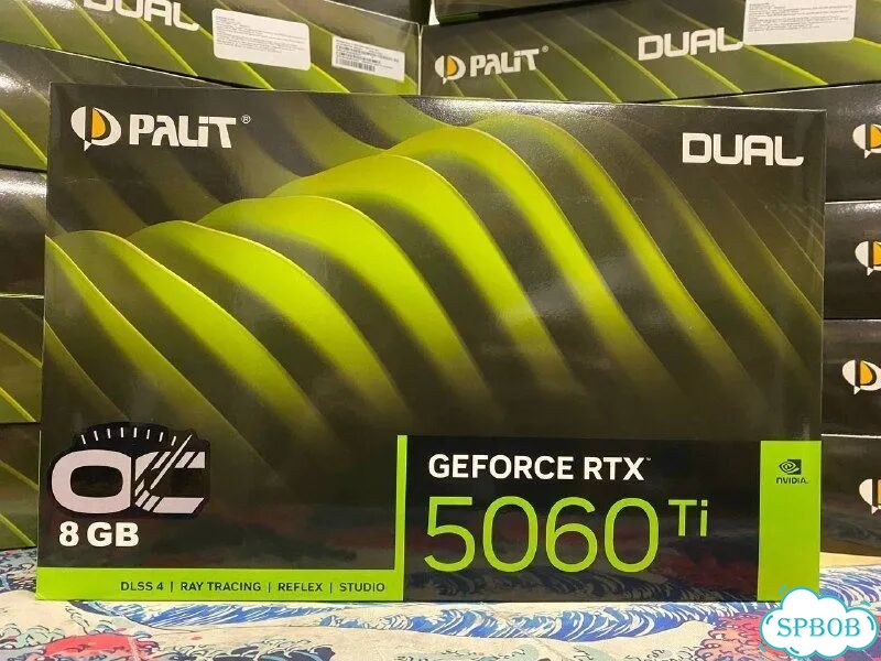 Видеокарта Palit GeForce RTX 5060TI dual OC 8GB фото 2