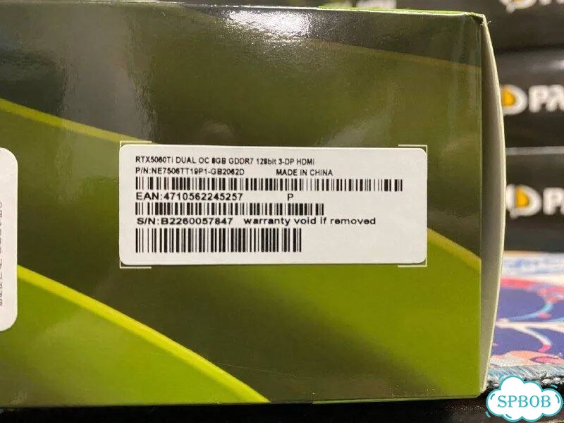 Видеокарта Palit GeForce RTX 5060TI dual OC 8GB фото 4