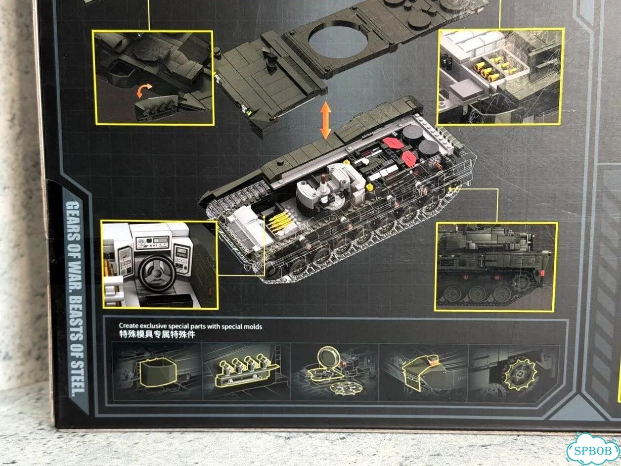 Конструктор Танк Leopard 2A8 фото 4