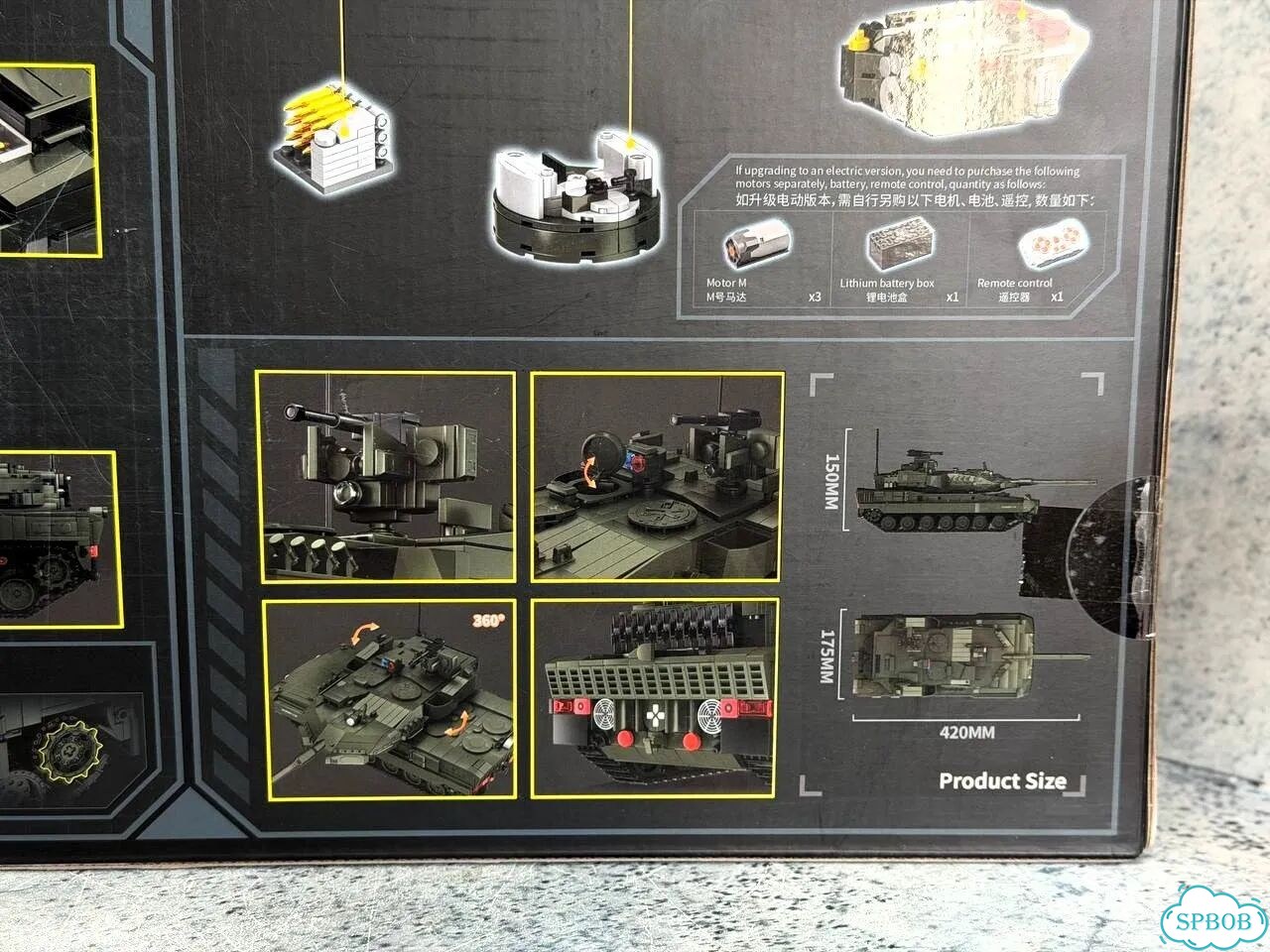 Конструктор Танк Leopard 2A8 фото 6