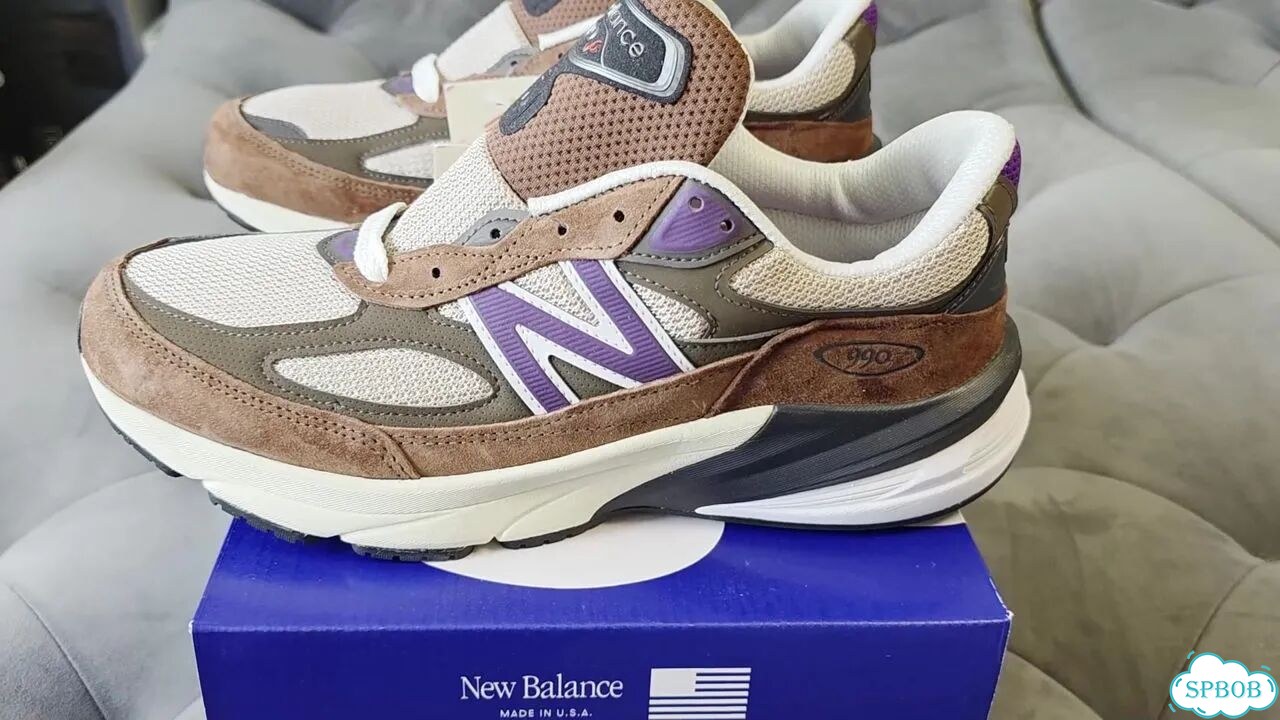 Кроссовки New Balance 990v6 made in usa Rich oak фото 1