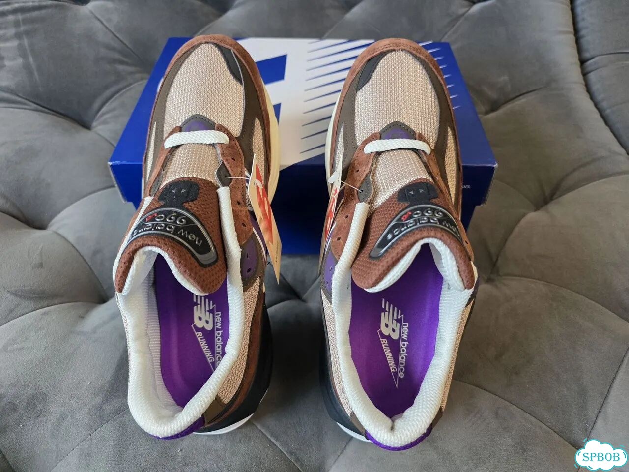 Кроссовки New Balance 990v6 made in usa Rich oak фото 7