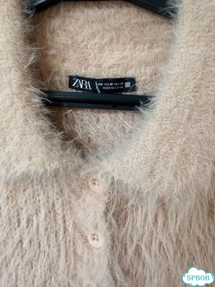 Поло zara M пушистое фото 2