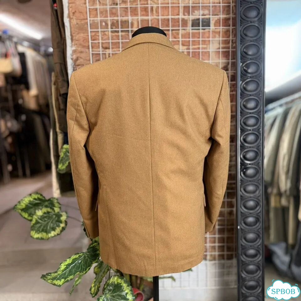 Винтажный твидовый пиджак - 50 фото 6