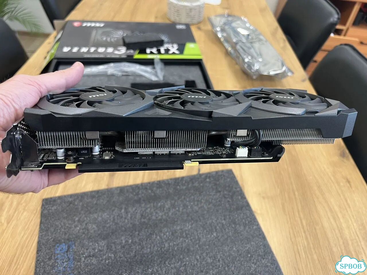 Видеокарта MSI GeForce RTX 3070 Ventus 3X 8GB фото 9