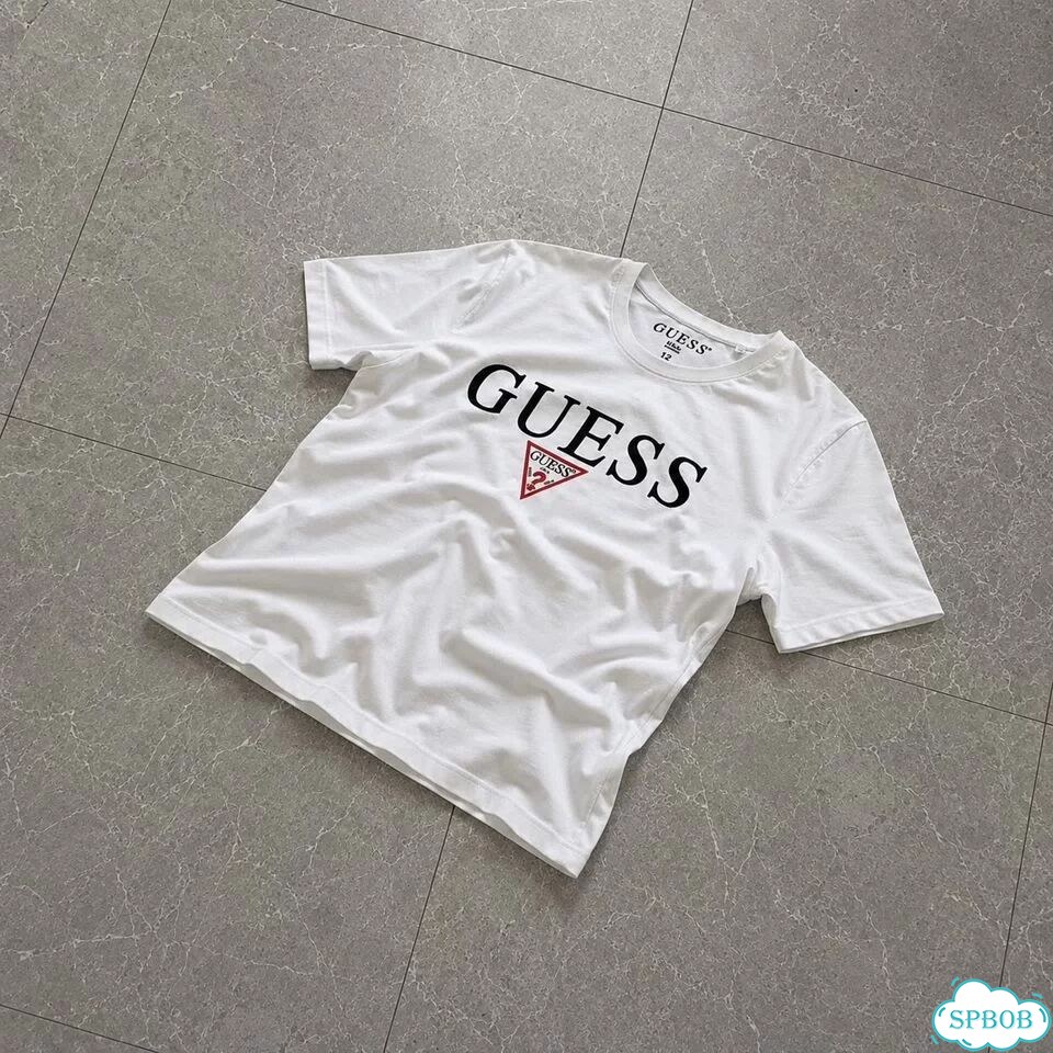 Футболка guess белая фото 1