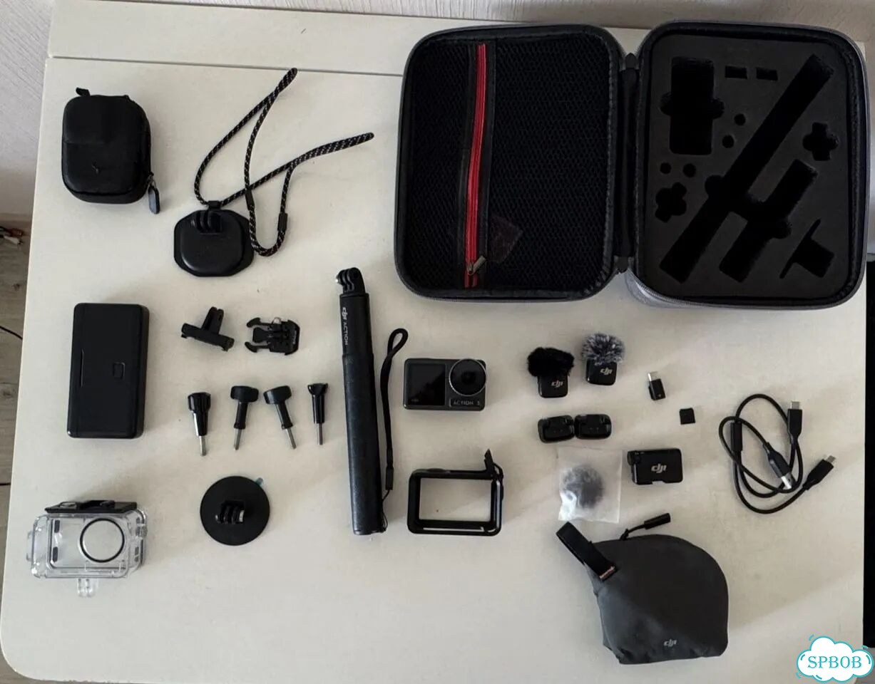 Dji action 3 adventure Combo + кейс и микрофоны фото 1