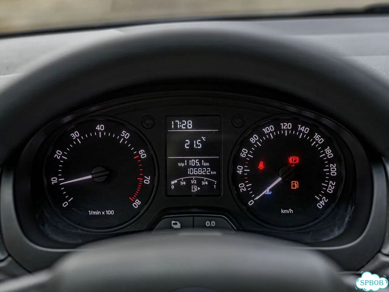 Skoda Rapid 1.6 MT, 2014, 106 741 км фото 5