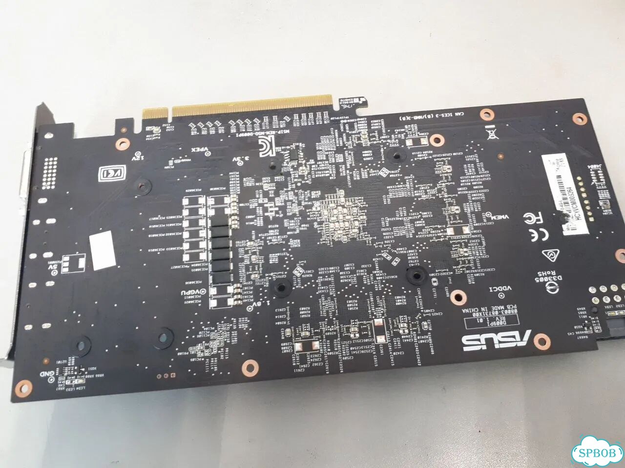 Неисправная видеокарта asus mining-RX470-4G-LED фото 4