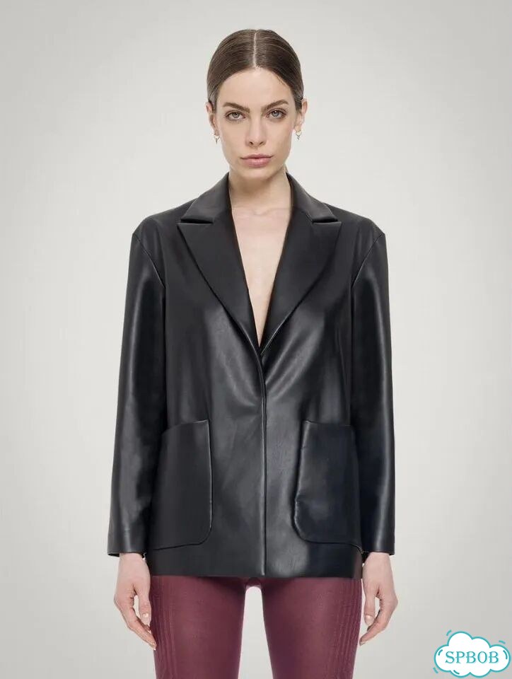 Черный пиджак Vegan Body Lines Jacket Wolford фото 1