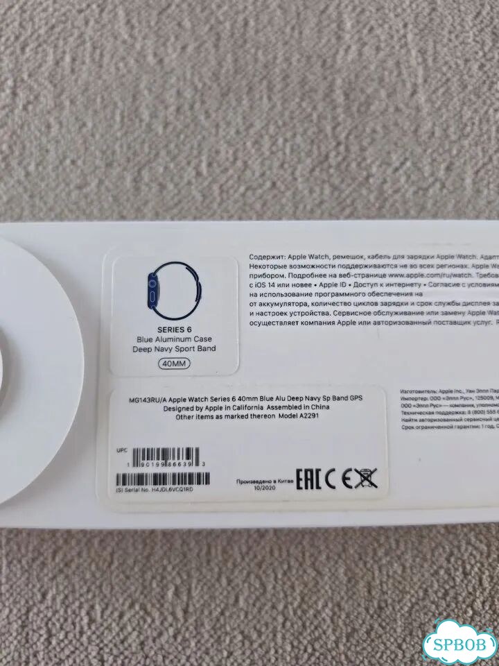 Часы apple Watch 6 40 mm фото 3