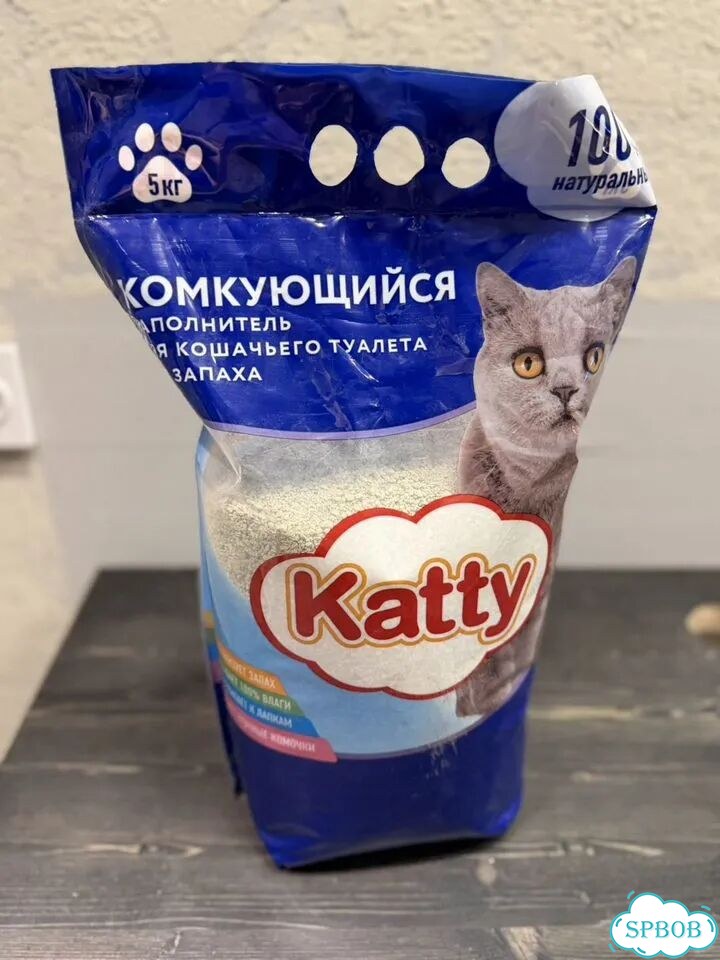 Наполнитель для кошек Katty фото 1