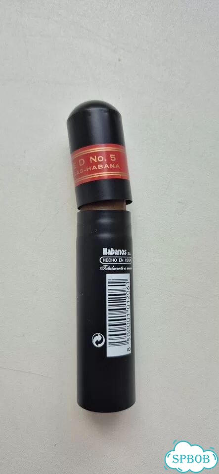 Фирменный тубус Partagas Serie D №5 из под сигары фото 1