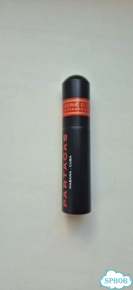 Фирменный тубус Partagas Serie D №5 из под сигары фото 2