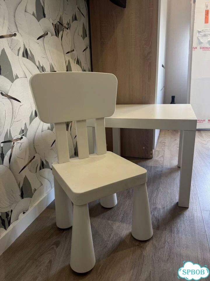 Детский стол и стул IKEA фото 1