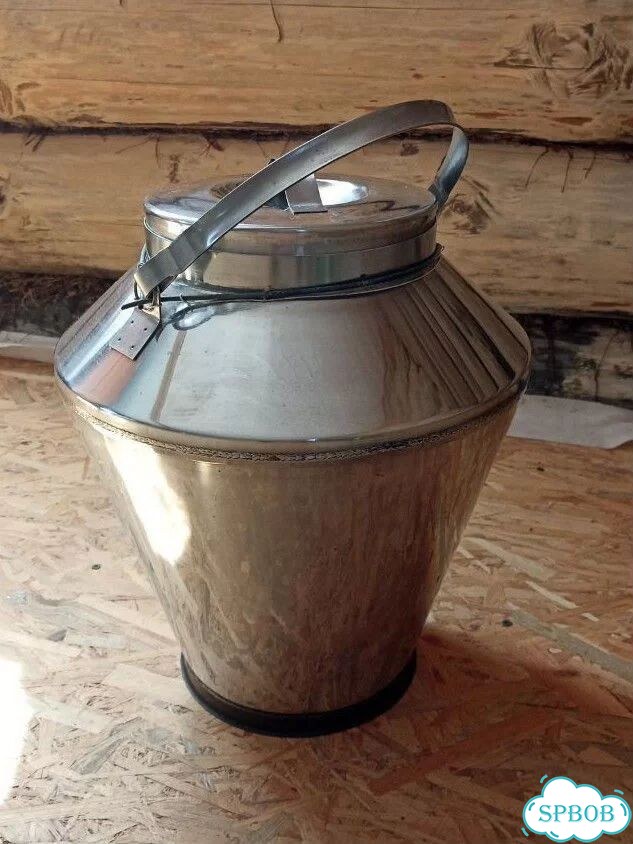 Бак конический всмпо нержавейка (Бидон / Фляга) фото 1