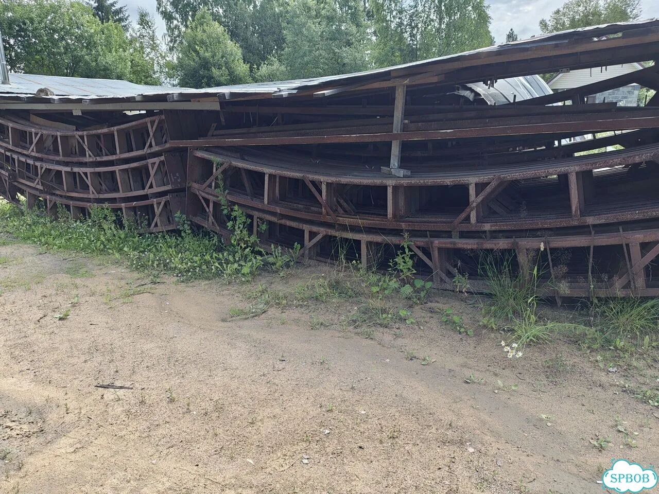 Арочный ангар бу фото 2