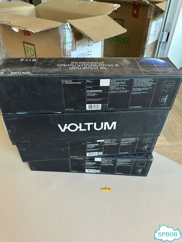 Выключатели и розетки Voltum кашемир фото 9