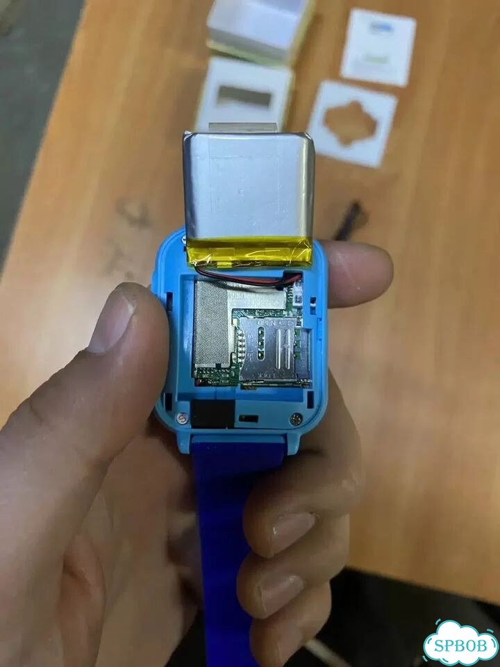 Детские смарт часы SMART Baby Watch Q12 синие фото 5