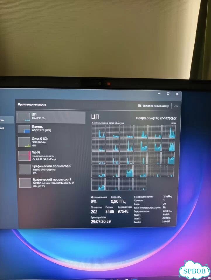 Ноутбук Crosshair 16 HX D14vfkg I7-14700HX 4060 фото 5