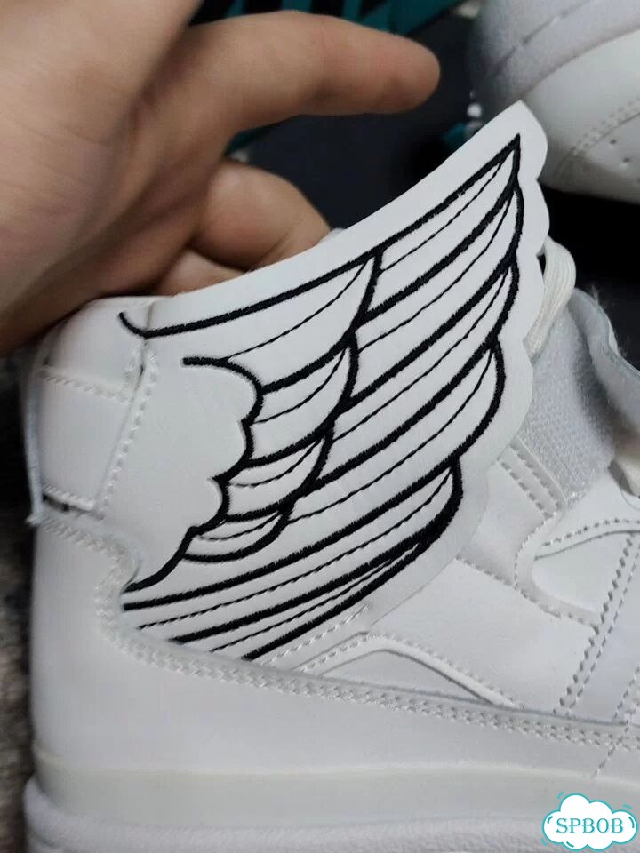 Кроссовки Jeremy Scott x Adidas Forum Wings белые фото 6