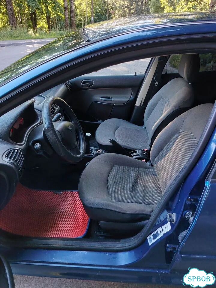 Peugeot 206 1.4 MT, 2008, 123 000 км фото 12