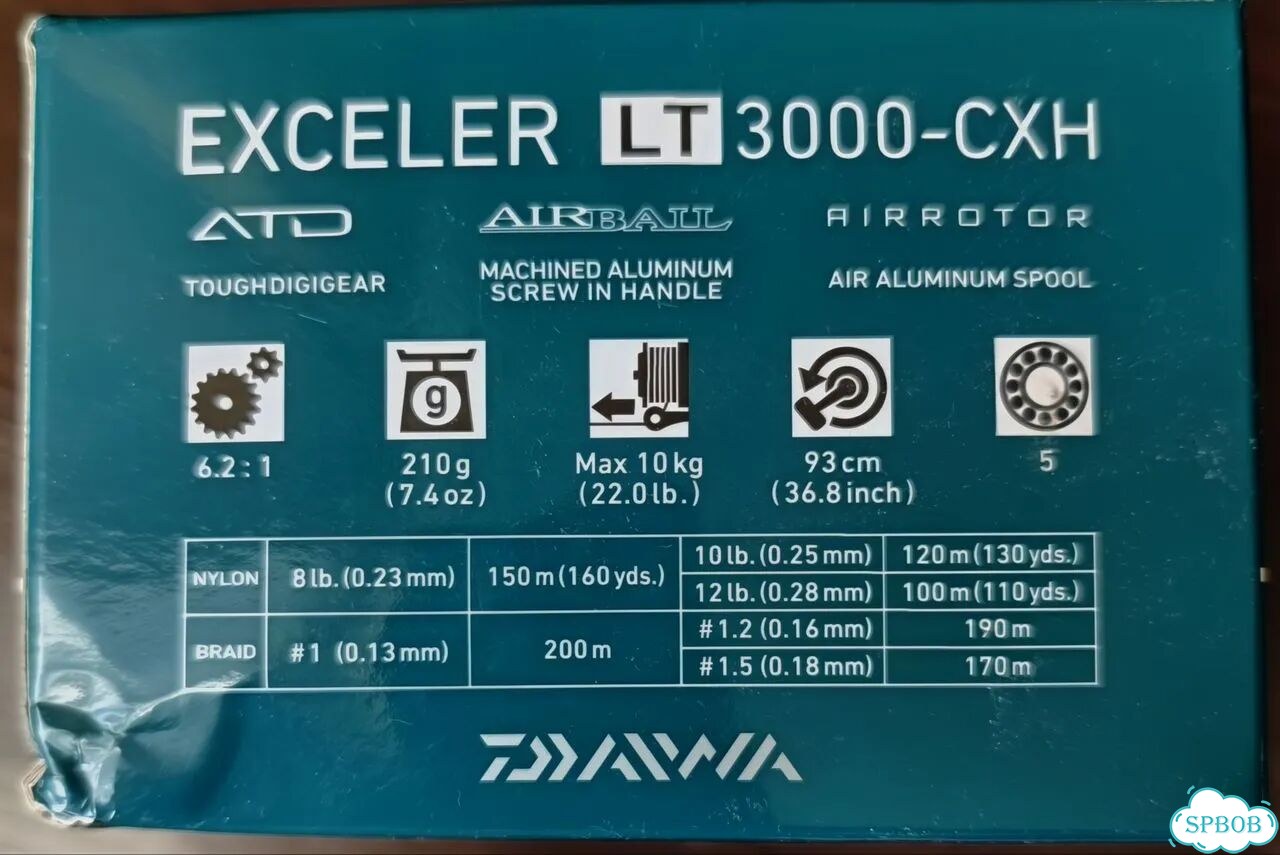 Катушка Daiwa 20 Exceler LT 3000-CXH фото 4
