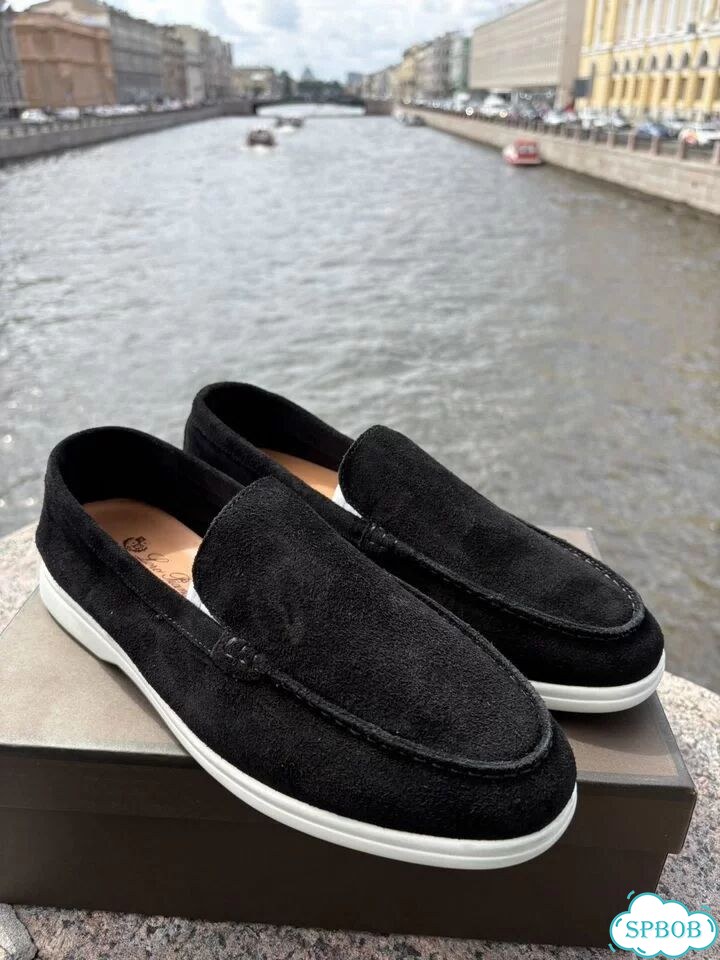 Лоферы Loro Piana Black Premium фото 1