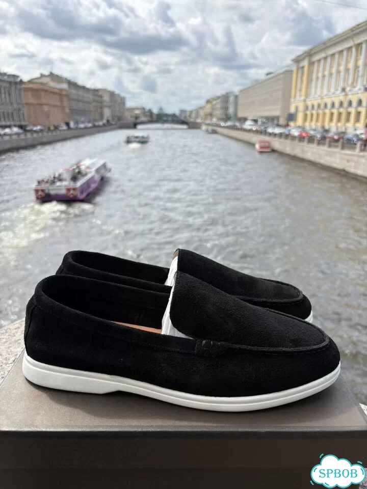 Лоферы Loro Piana Black Premium фото 5
