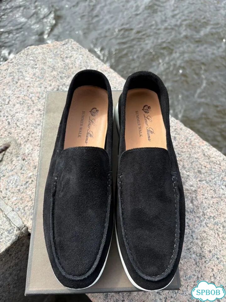 Лоферы Loro Piana Black Premium фото 7