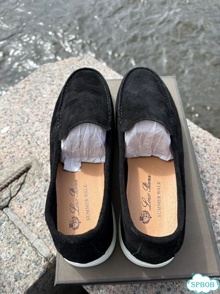 Лоферы Loro Piana Black Premium фото 8