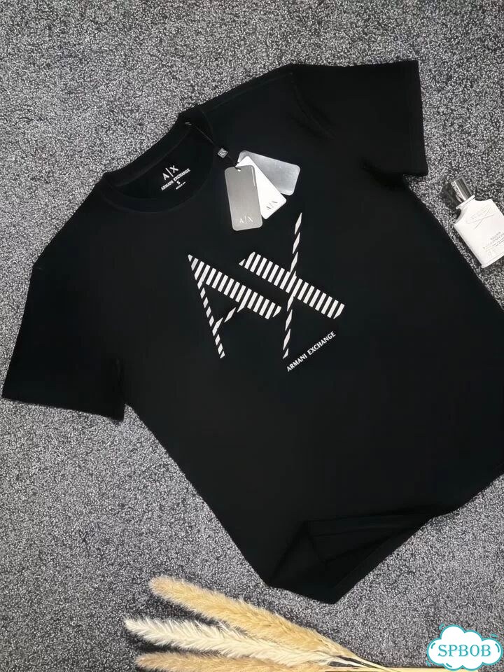 Футболка Armani S,XL Черная фото 3