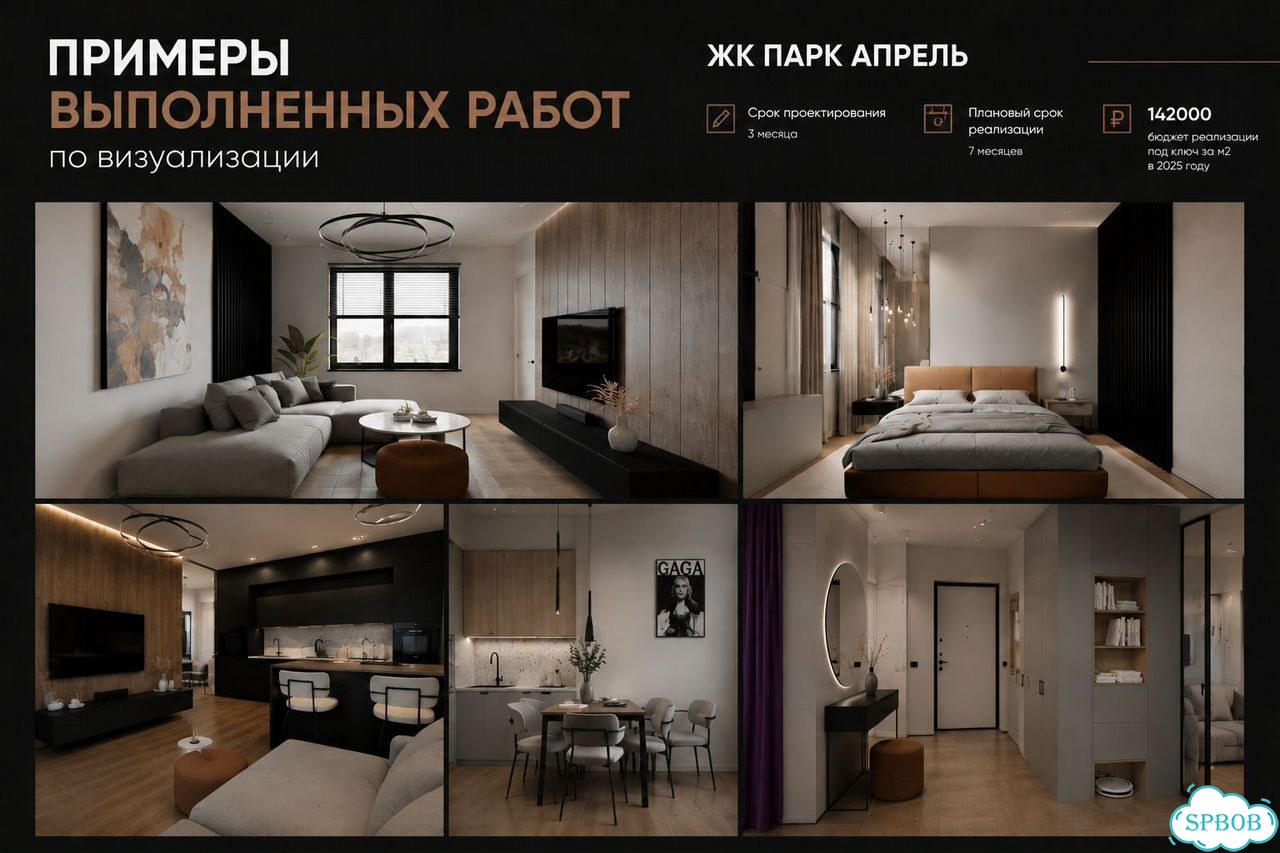 Дизайнер интерьера Дизайн проект под ключ фото 4