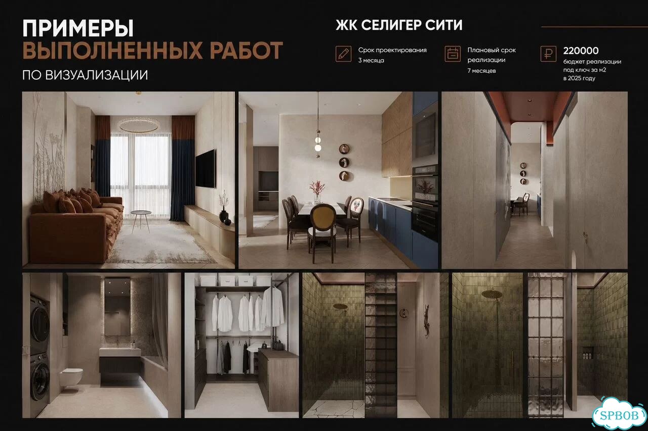 Дизайнер интерьера Дизайн проект под ключ фото 8