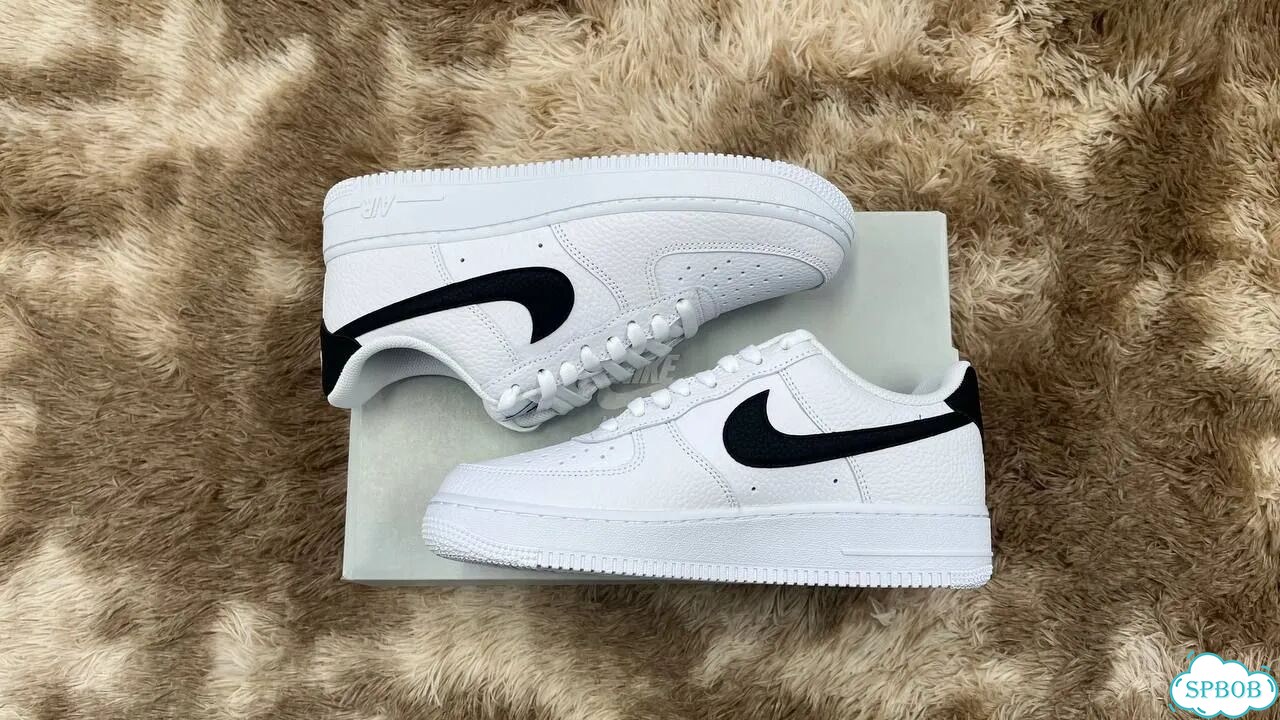 Nike Air Force 1 low white/black Оригинал фото 1