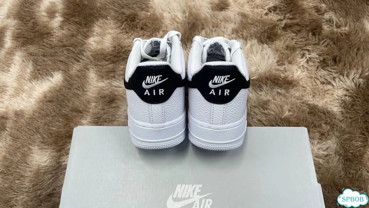 Nike Air Force 1 low white/black Оригинал фото 3