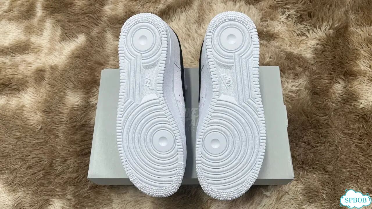 Nike Air Force 1 low white/black Оригинал фото 5