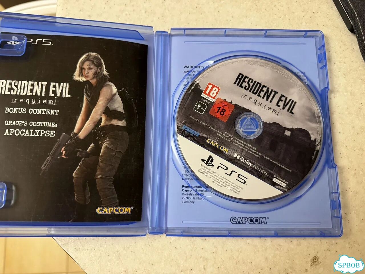 Resident Evil Requiem ps5 диск фото 2