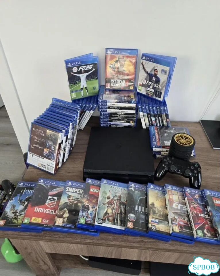 Sony ps4 slim 500gb + 50 игр фото 1