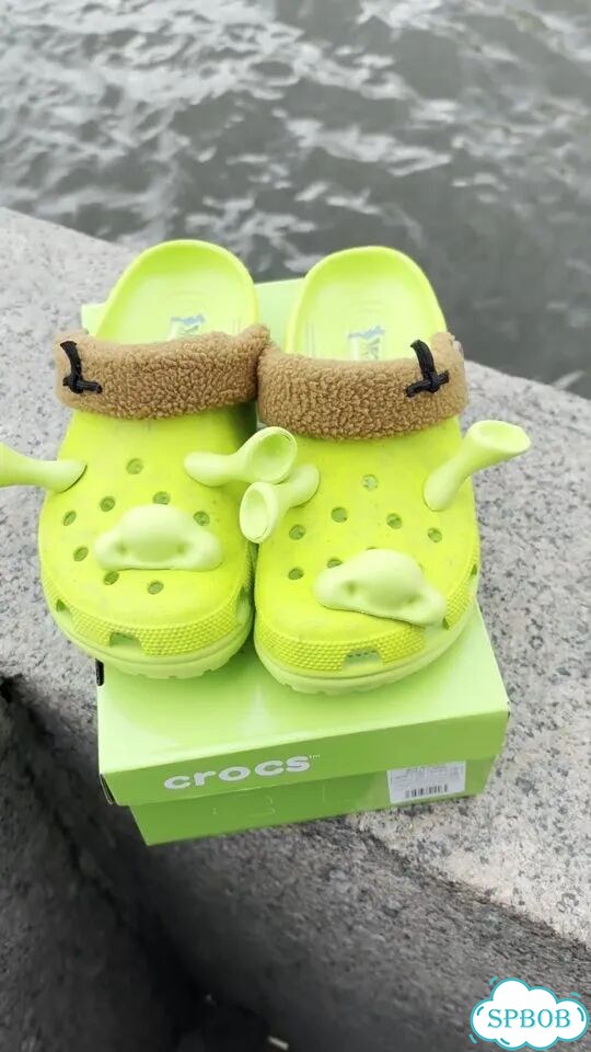 Тапки Crocs Clog Shrek X DreamWorks фото 1